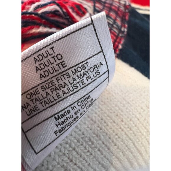 USA Olympic Team Knit Scarf US Apparel Adult Unisex Patriotic NWT Soccer OSFM - Picture 10 of 10